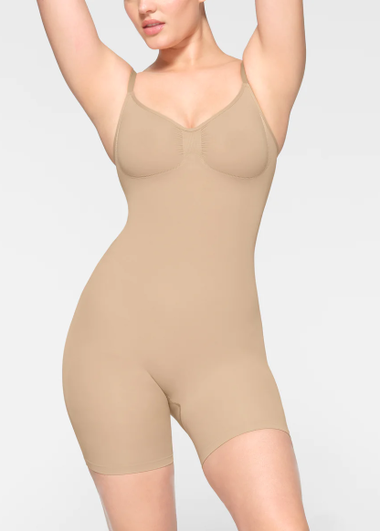 Customized mid-thigh jumpsuits